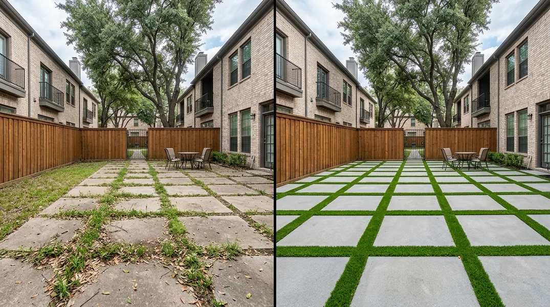 Artificial Grass in Irving: Watering Limits, Clay Foundations and What Turf Changes
